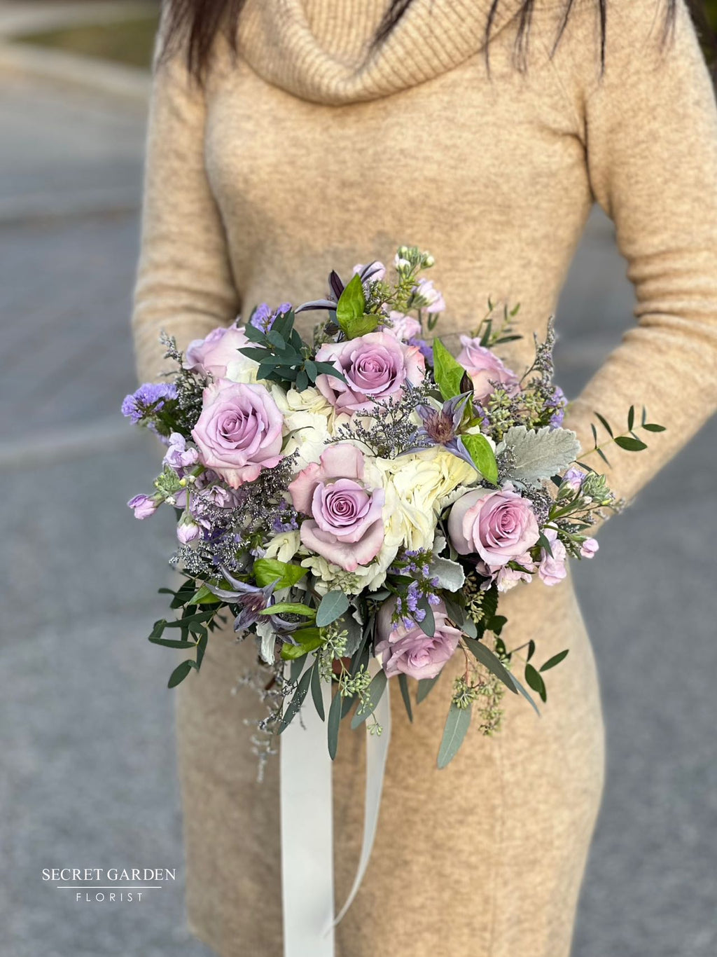 Lavender Dream Secret Garden Flower Design 