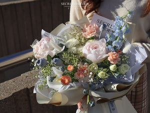 Ravishing fall #peony bouquet is...