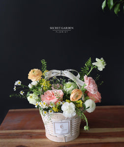 Whimsical petite #thankyou basket for...