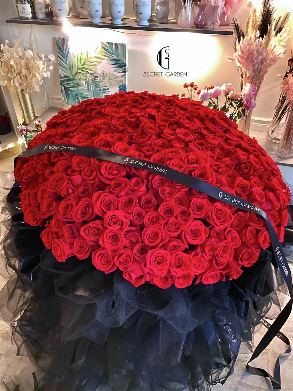 Eternal Red Ver.(365 Roses) – Secret Garden Flower Design